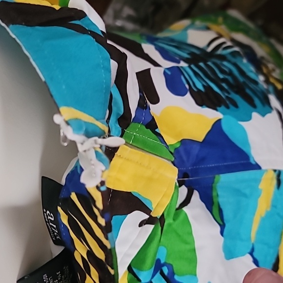 a.n.a Aqua Kelly Green Strapless dress - Picture 5 of 9